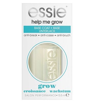 Essie Help Me Grow Nail Strengthening Base Coat - 13.5ml | Vegan & Cruelty-Free Nail Treatment for Weak, Brittle Nails | Perfect for At-Home Manicures & Professional Salon Use