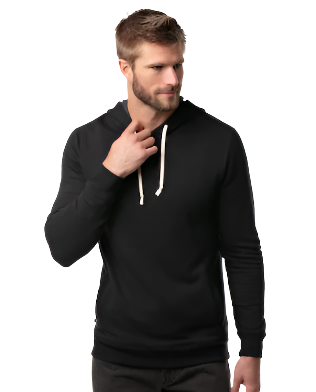 Travis Mathew Men's Cloud Hoodie - Soft & Lightweight Pullover Sweatshirt for Casual Wear, Gym & Outdoor Activities - Black