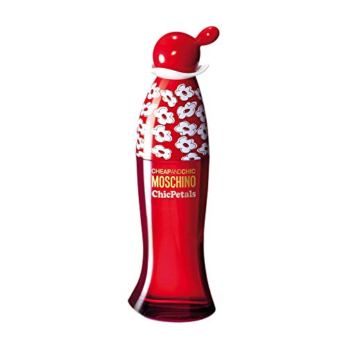 MOSCHINO Cheap & Chic Chic Chickpetals Eau De Toilette Spray for Women 50ml/1.7oz - Floral Fruity Perfume | Daytime Wear, Office & Date Night Fragrance
