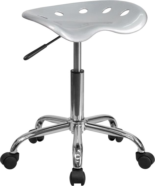 Vibrant Apple Green Tractor Seat & Chrome Stool - Retro Diner Style Bar Stool for Kitchen, Cafe, and Home Decor