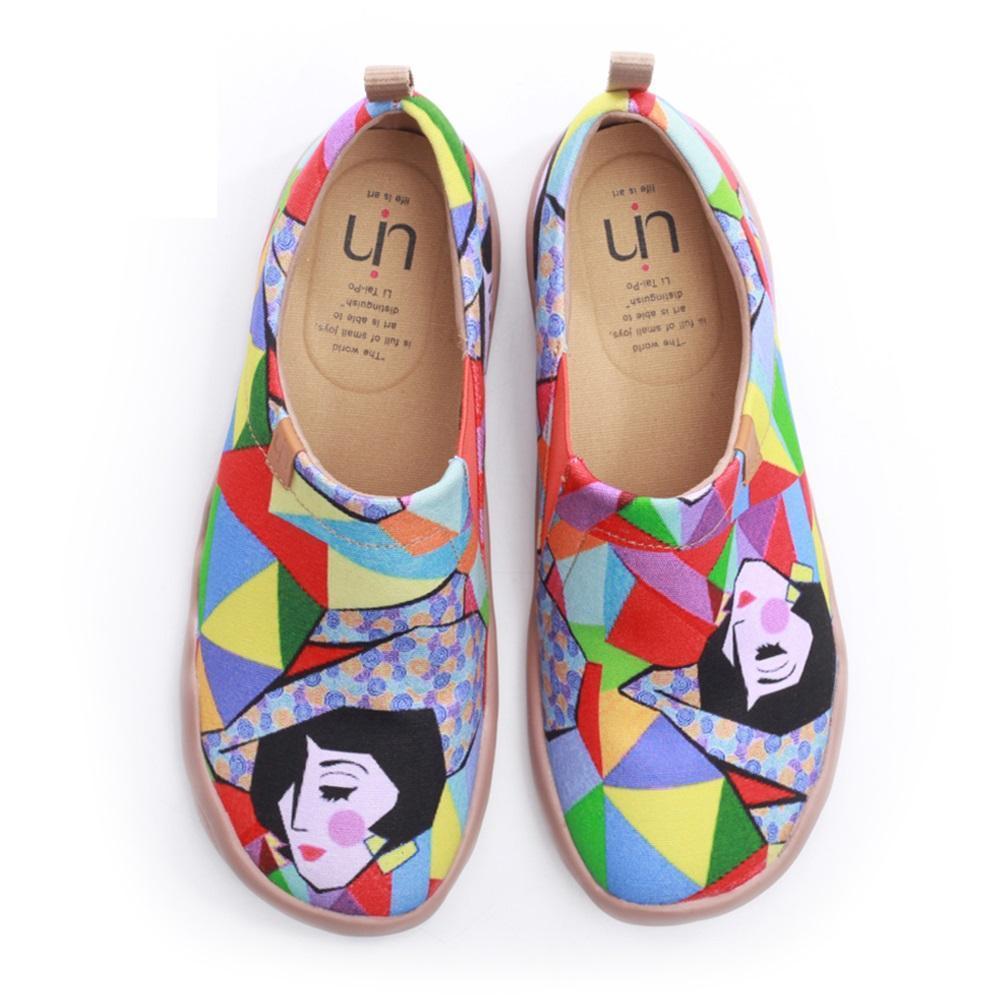 RAINBOW GIRL Women's Colorful Fashion Sneakers - Trendy Casual Walking Shoes for Women | Perfect for Work, Gym & Everyday Wear