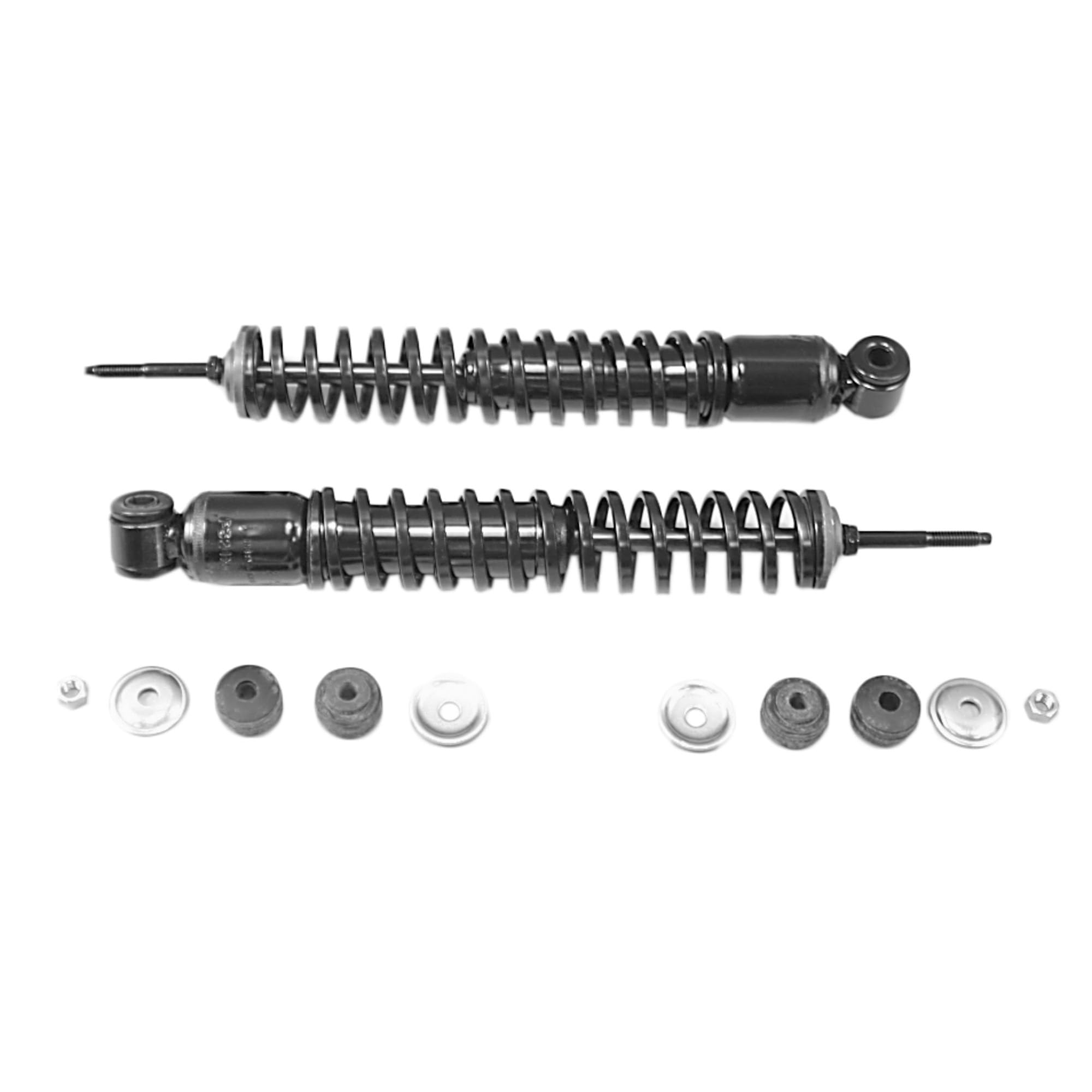 Monroe 58275 Load Adjusting Suspension Shock Absorber & Coil Spring Assembly - 2 Pack for Ford F-150 (2004-2014) | Heavy Duty Towing & Off-Road Performance Upgrade