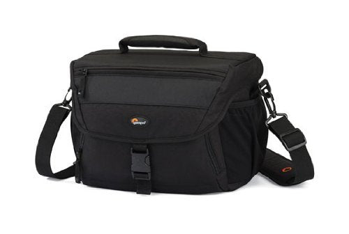 Lowepro Nova 170 AW DSLR Camera Shoulder Bag - Waterproof & Durable for Travel & Outdoor Photography (Black)