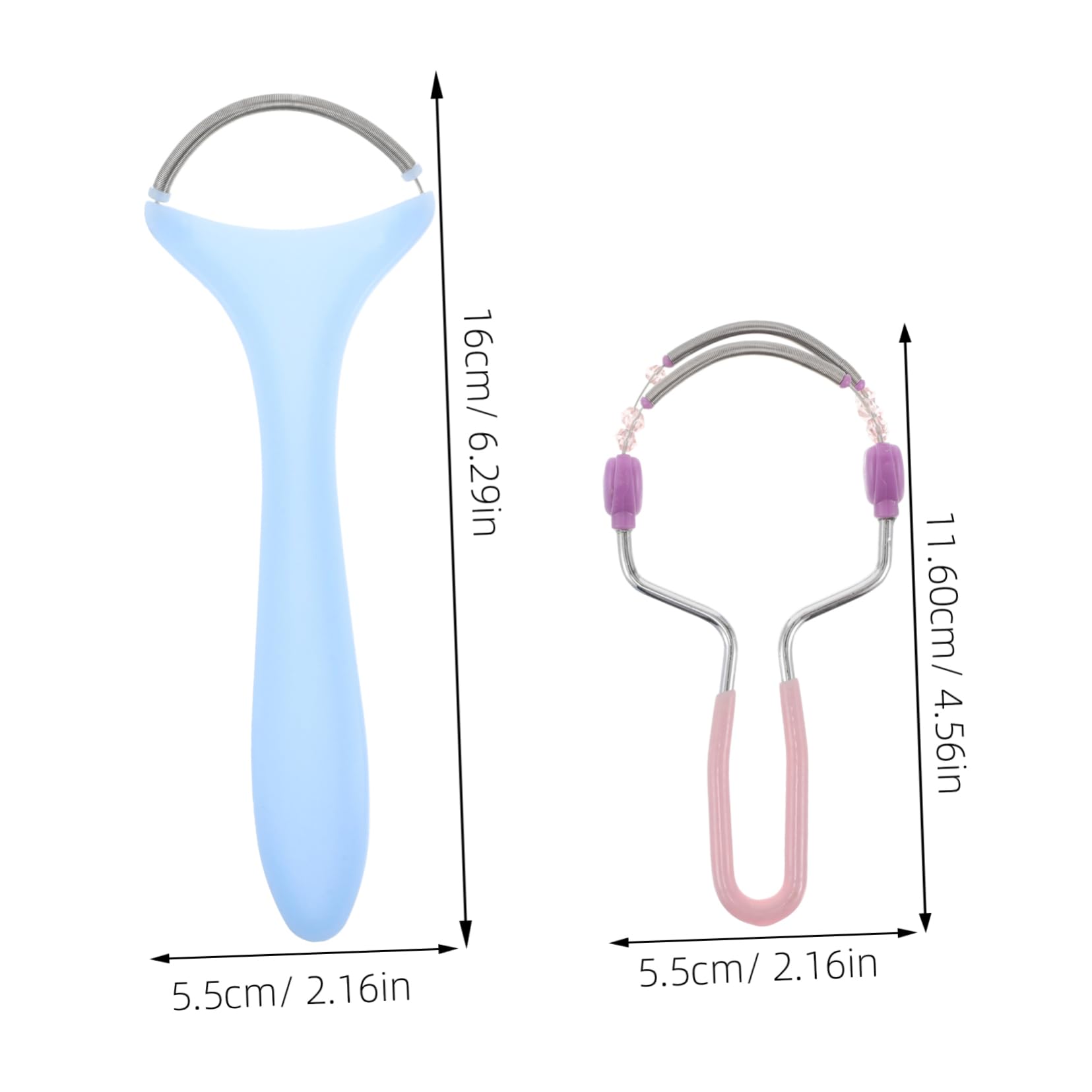 Women's Facial Hair Remover - Manual Spring Epilator for Eyebrows, Upper Lip & Chin - Painless Hair Removal Tool for Smooth Skin - Perfect for Home Use & Travel Beauty Routine