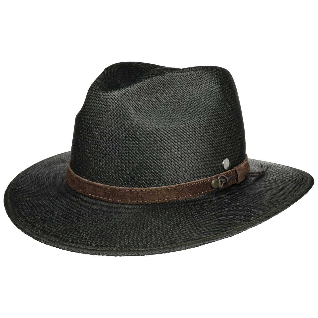 Lierys Forest Traveller Panama Hat - Natural Straw Sun Hat for Men & Women - Perfect for Beach, Travel, and Outdoor Adventures