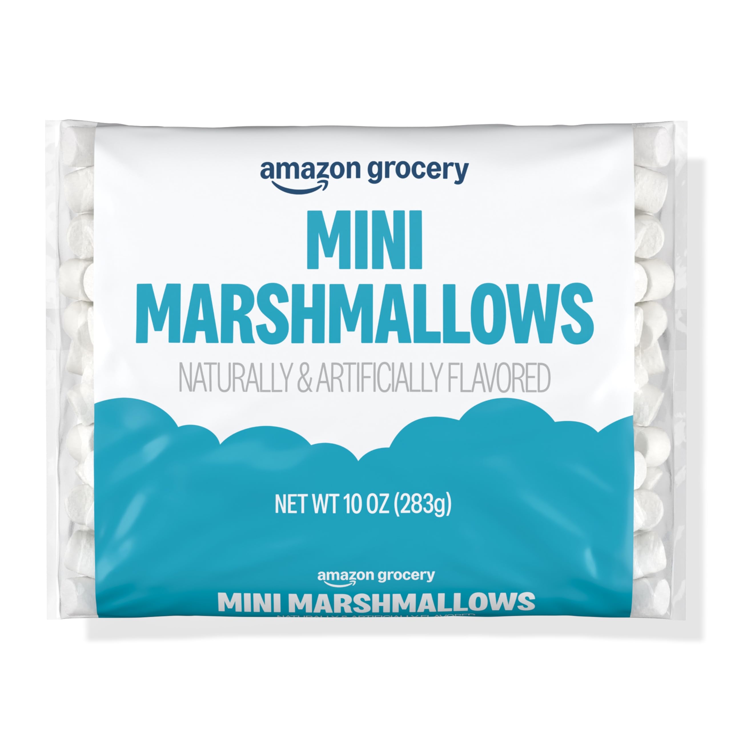 Premium Mini Marshmallows 10 Oz - Gluten-Free, Non-GMO, Kosher Certified - Perfect for Hot Cocoa, Baking, S'mores & Desserts (Packaging May Vary)