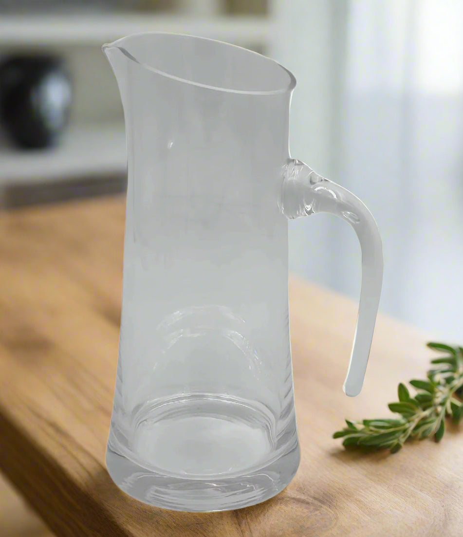 50OZ Glass Pitcher with Lid - BPA-Free, Durable & Clear - Perfect for Iced Tea, Lemonade, Water & Cocktails - Great for Parties, BBQs & Home Use