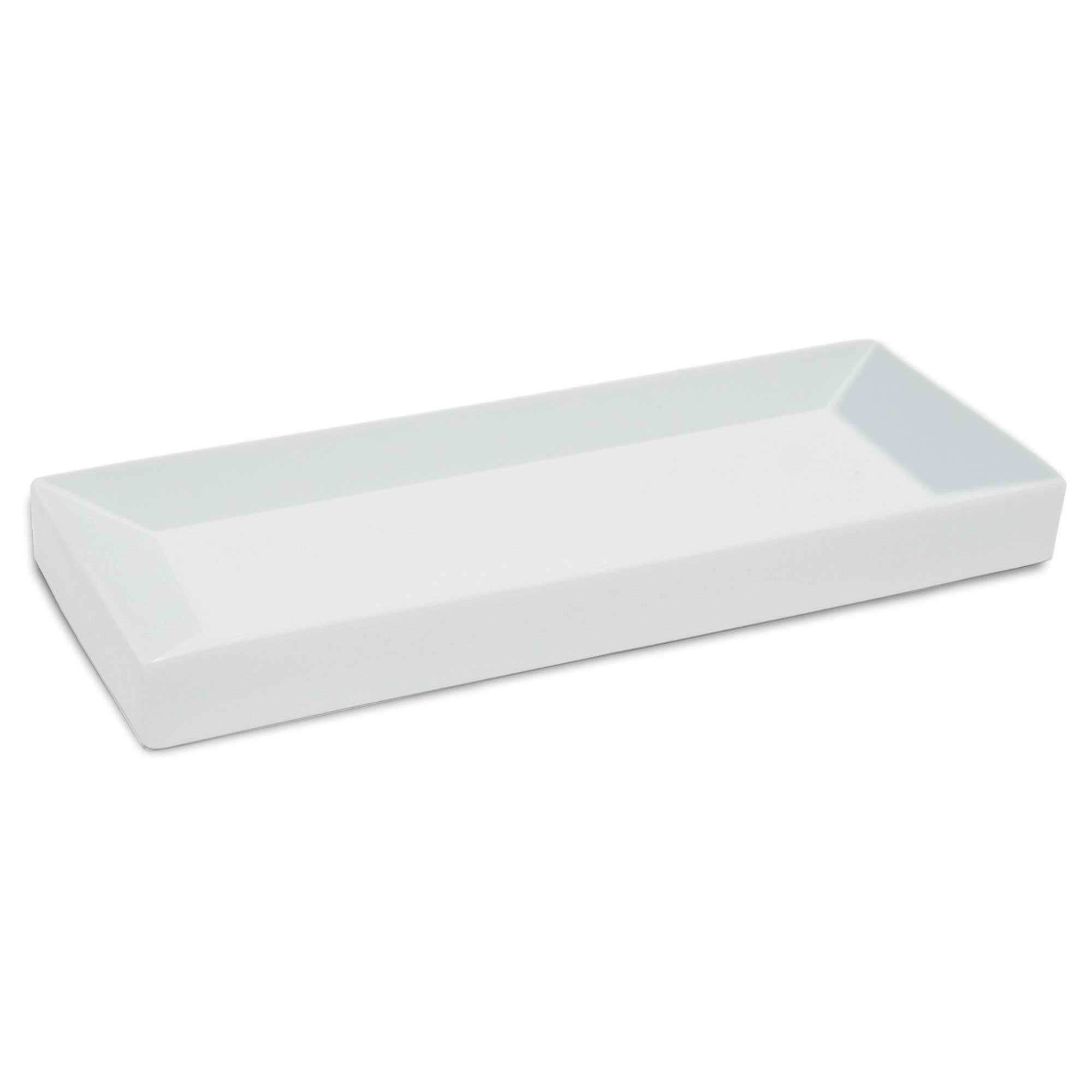 Premium Porcelain Rectangular Serving Tray - Elegant Appetizer Platter for Entertaining, Dining & Home Decor - Perfect for Parties, Weddings & Holiday Gatherings