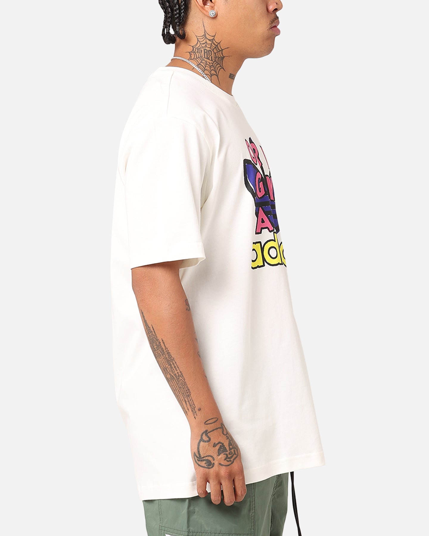 Adidas Men's Training T-Shirt - Moisture Wicking Workout Tee for Gym & Running - Off White - Lightweight & Breathable for Sports & Casual Wear