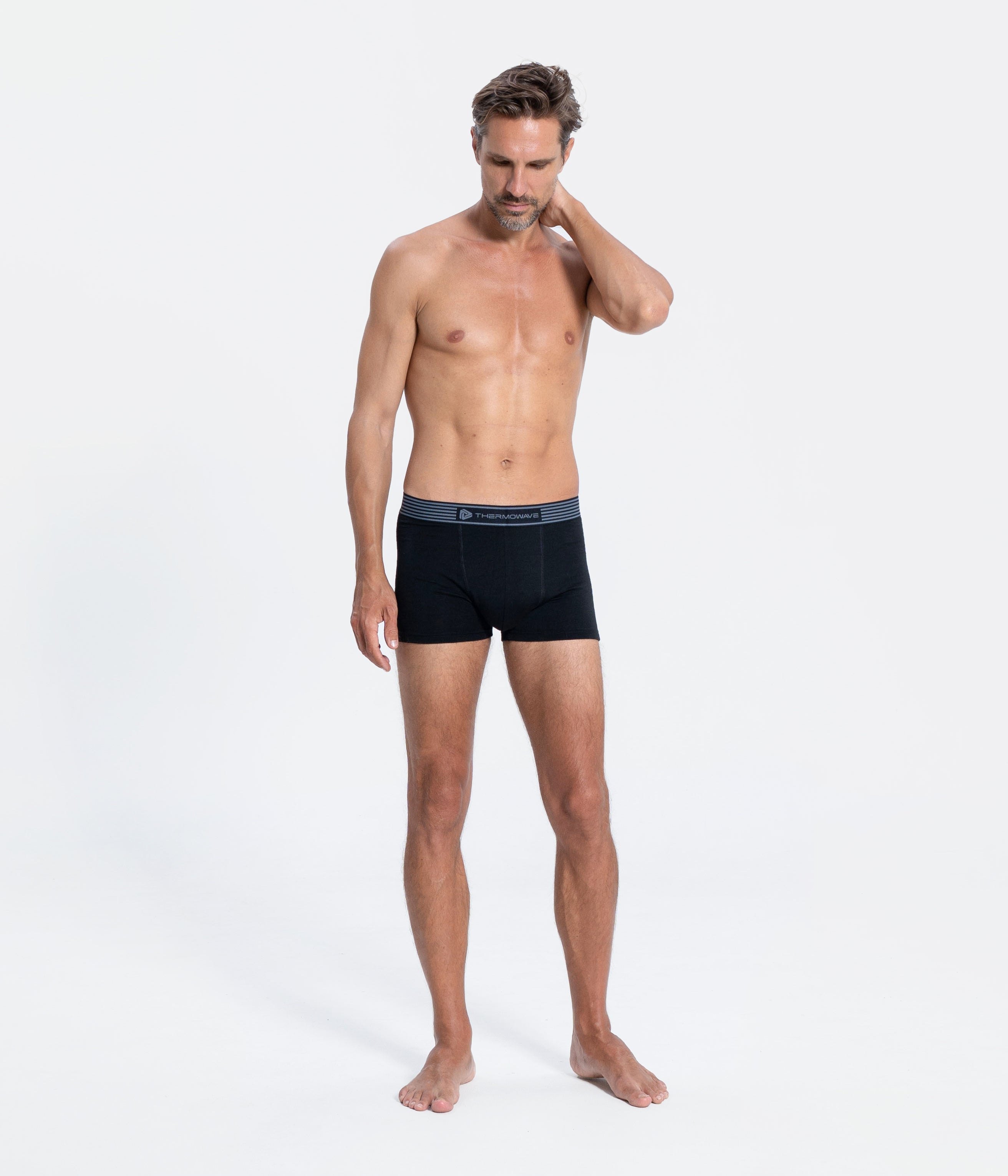 Premium Men's Merino Wool Boxer Briefs - Soft, Breathable & Odor-Resistant Underwear for Travel, Hiking & Everyday Comfort