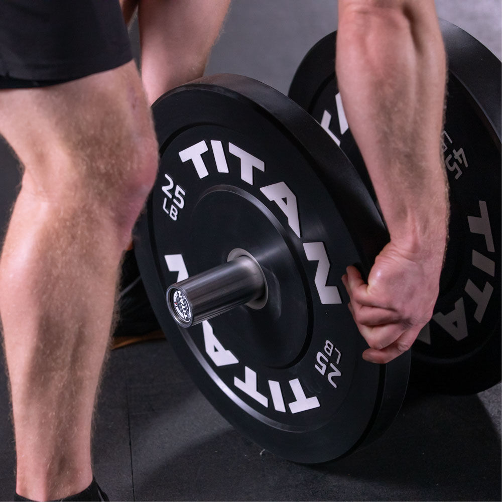 45 LB Single Economy Bumper Plate - Scratch and Dent - Perfect for Home Gym, CrossFit & Weightlifting Training