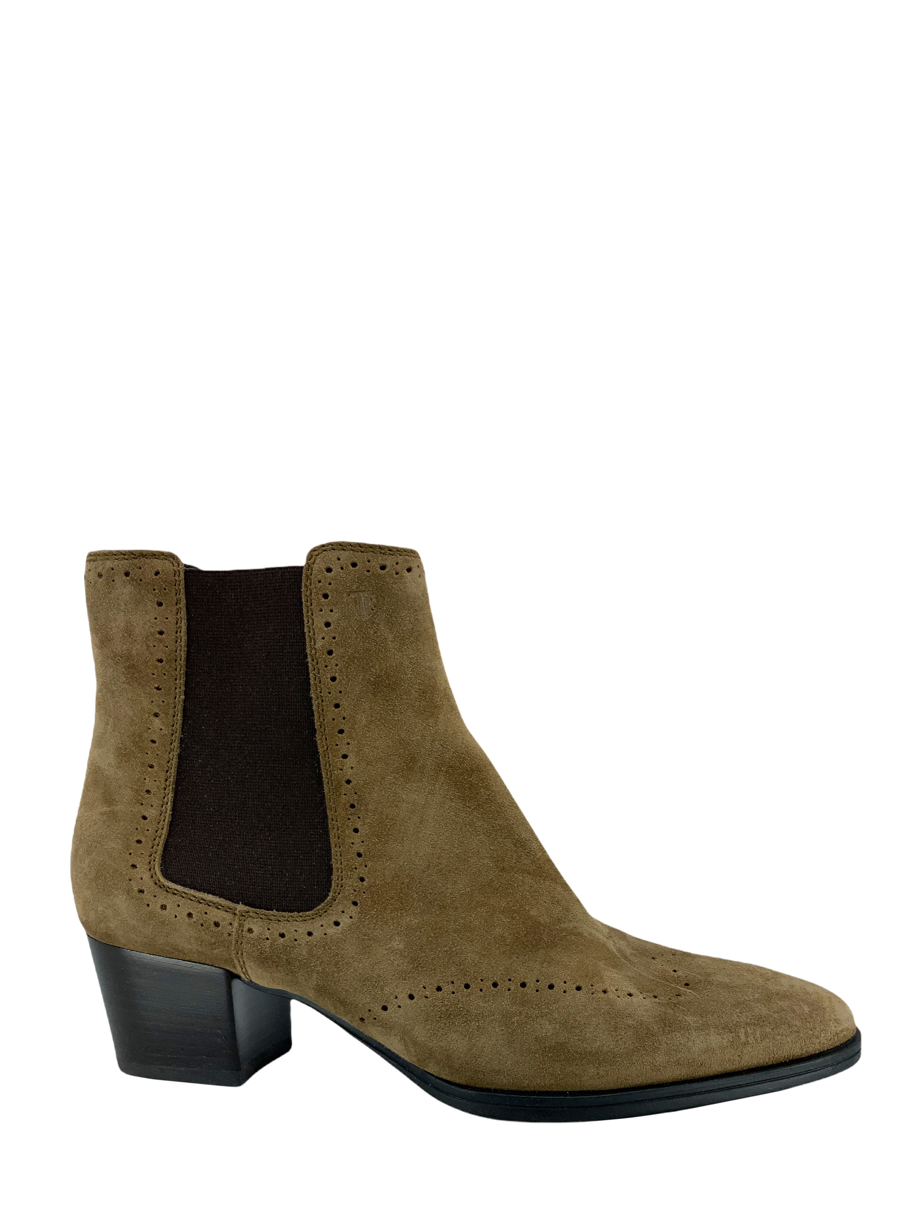 Tod's Suede Chelsea Ankle Boots for Women - Size 8 | Comfortable & Stylish Casual Boots for Everyday Wear, Office & Date Night Outfits