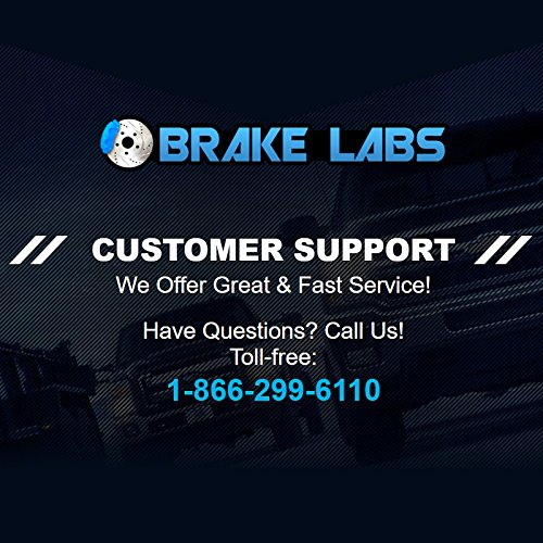 High-Performance Power Sport Front & Rear Brake Kit - Ceramic Brake Pads & Rotors for 1999-2001 Acura RL | Smooth Stopping for Daily Commutes & Sport Driving