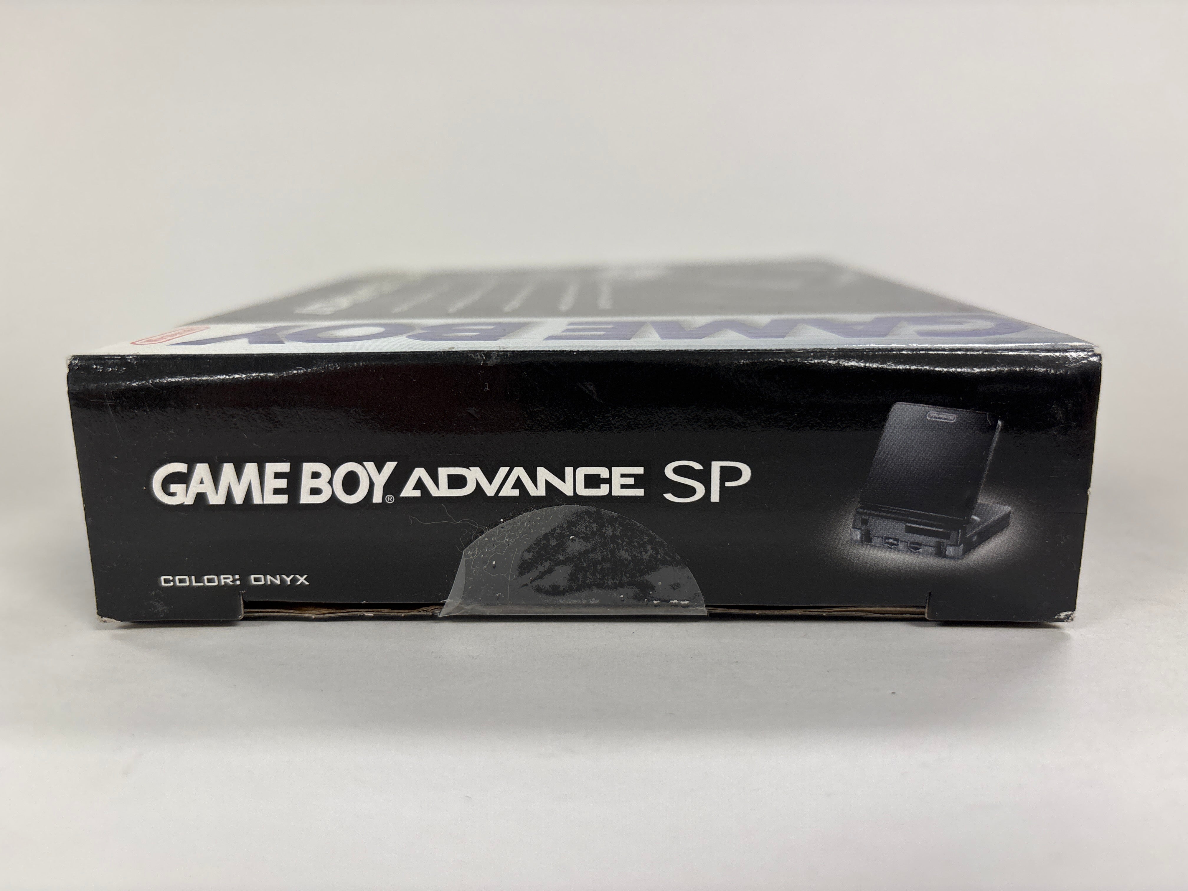 Original Nintendo Game Boy Advance SP Onyx Black - Box Only (No Handheld or Manuals) - Perfect for Collectors & Retro Gaming Display
