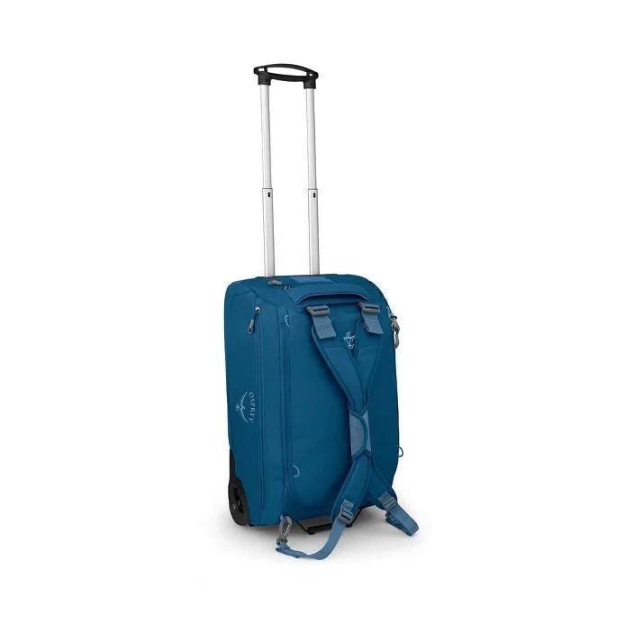Osprey Daylite 40L Wheeled Carry On Duffel Bag - Lightweight Travel Luggage for Airplane, Weekend Trips & Outdoor Adventures
