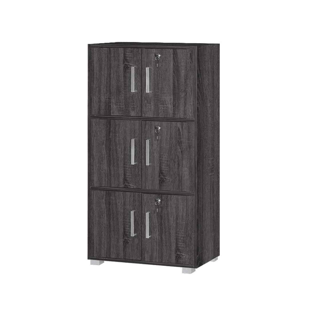 Koen II 3-Tier Storage Cabinet - Organizer for Home, Office, Closet & Bathroom - Space Saving Shelf Unit for Books, Toys, Clothes & More