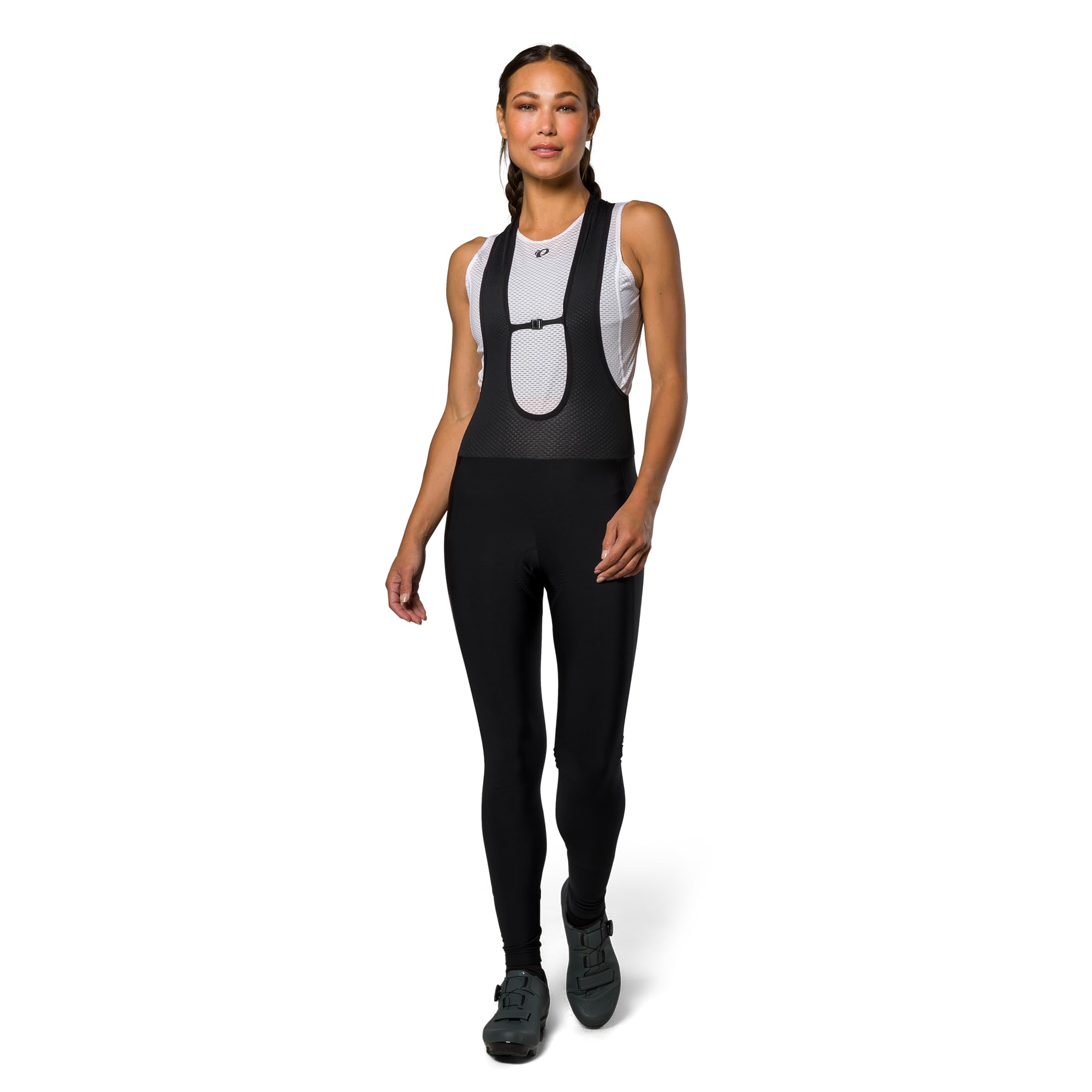 PEARL IZUMI Women's Quest Thermal Cycling Bib Tights - Insulated Winter Bike Pants with High-Stretch Fabric & Select Levitate Chamois for Comfortable Cold Weather Riding