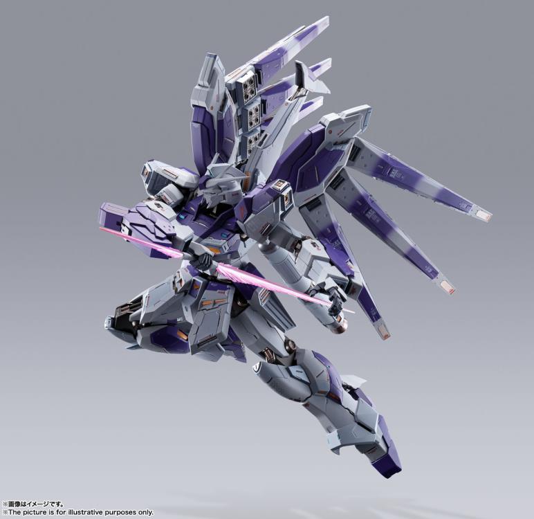 Bandai Metal Build RX-93 v2 Hi-Nu Gundam Action Figure - Premium Collectible Model for Gundam Fans & Anime Collectors | Perfect for Display, Gifts, and Anime-Themed Decor