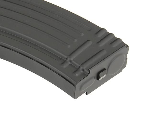 CYMA 200 Round Mid Cap Magazine for AK47/AK74 Airsoft Guns - Durable Metal Airsoft Magazine for Tactical Training & Competitive Shooting