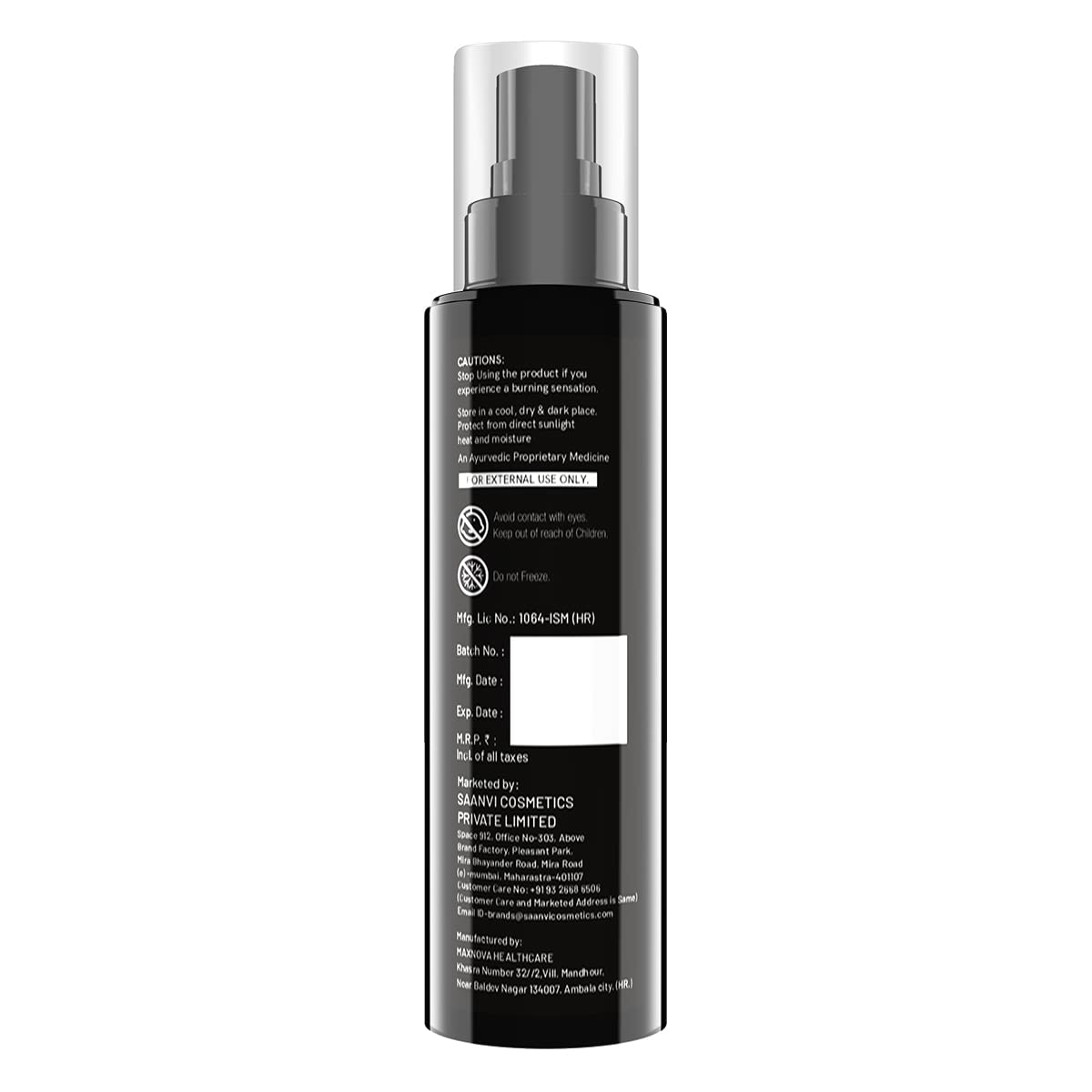 MAN CODE Painless Hair Removal Spray for Men - 100ml | Chest, Back, Legs & Underarms Hair Remover | No Irritation & Itch-Free Formula | Intimate Hygiene Solution | Perfect for Gym, Swimming & Summer Activities