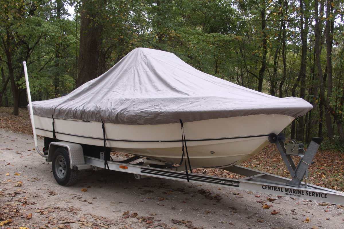 Vortex Direct Grey/Gray Boat Cover for 19'7