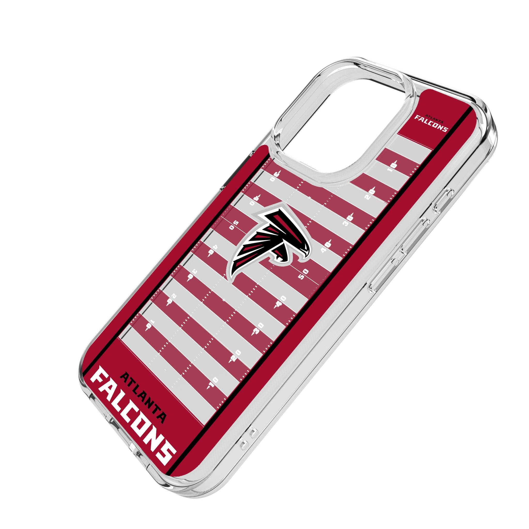 Atlanta Falcons Clear Shockproof Phone Case for Apple iPhone - Durable Protection for Football Games & Daily Use