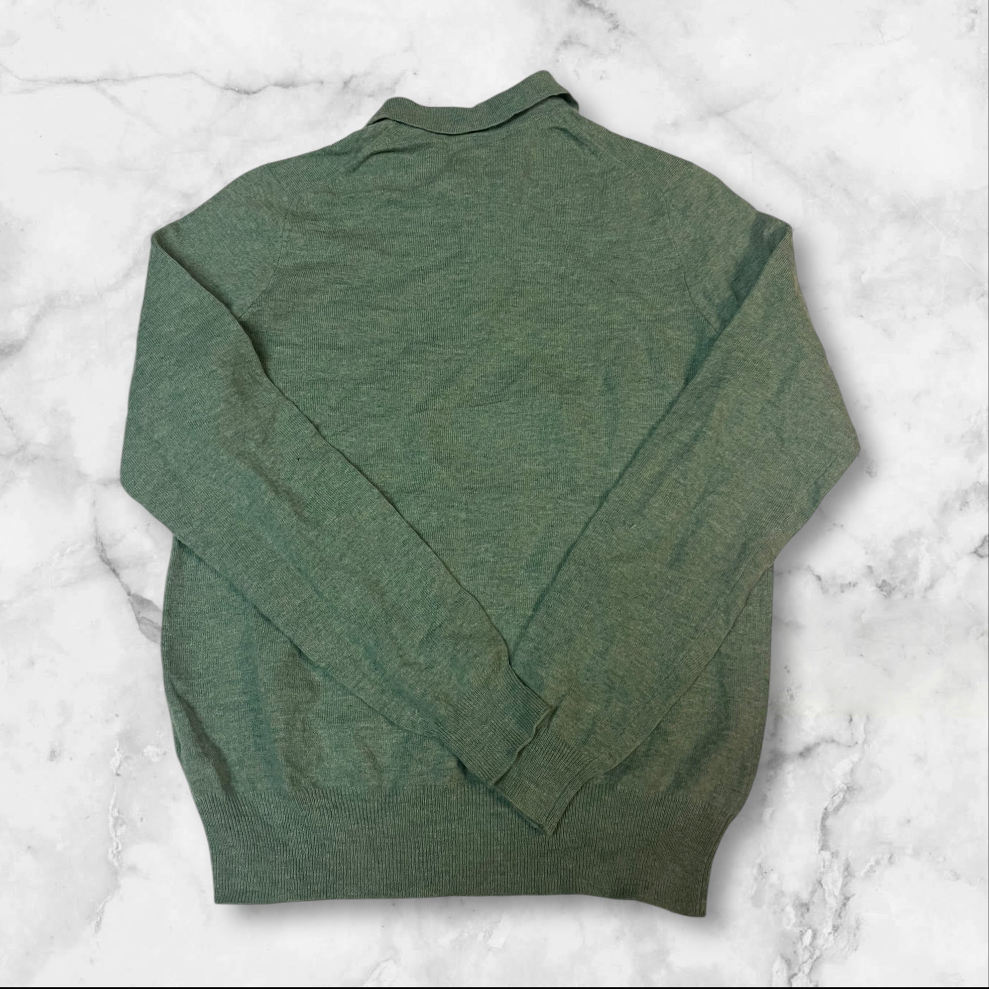 Vintage Ralph Lauren Polo Pullover Sweater - Men's Slim Fit Merino Wool Crewneck Sweatshirt Size S (Style 1578) | Casual Wear, Office Outfits & Winter Layering