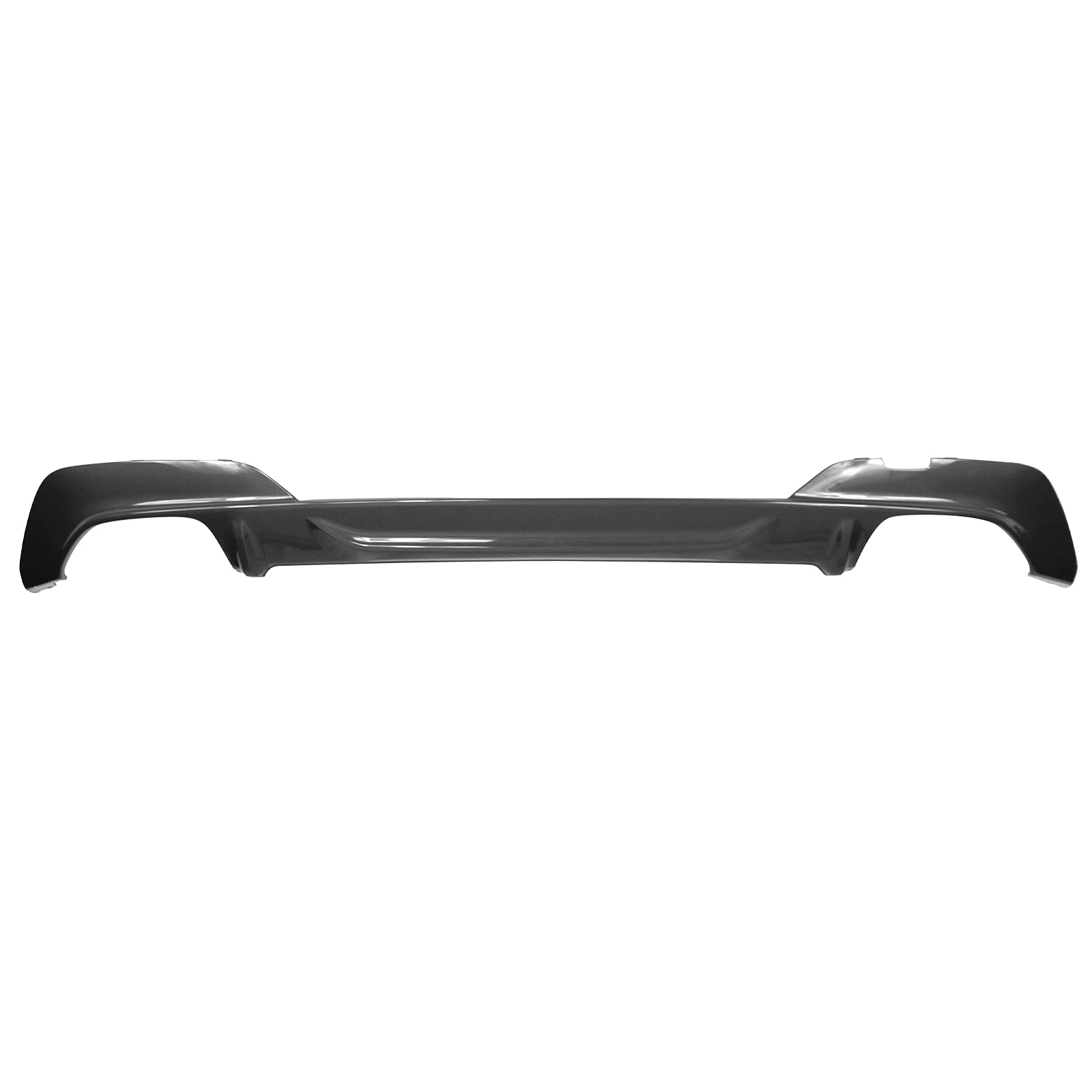 IKON MOTORSPORTS Rear Diffuser for 2019-2022 BMW G20 3 Series M340i | M-Tech M Sport Style Square Outlet Rear Bumper Lip Valance Spoiler Body Kit | Upgrade Your BMW's Aerodynamics & Style for Street Racing & Car Shows