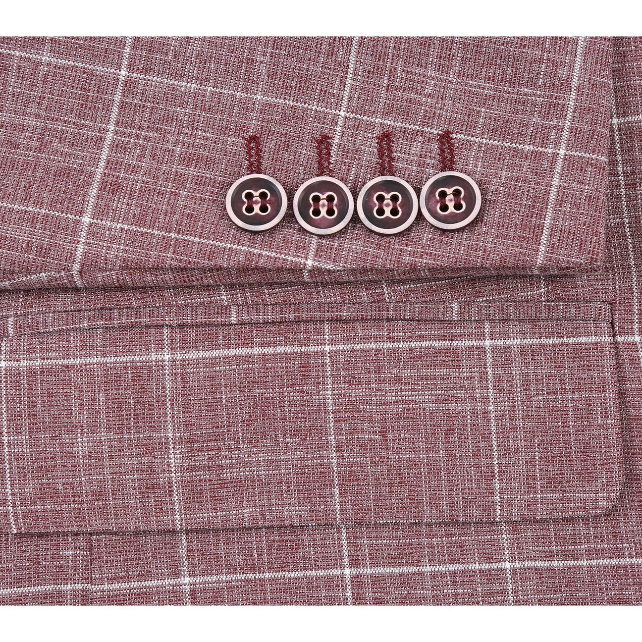 Alessandro Vitello by Renoir Classic Fit Blazer in Wine Red - Size 294/31 | Premium Men's Formal Jacket for Business Meetings, Weddings & Special Occasions