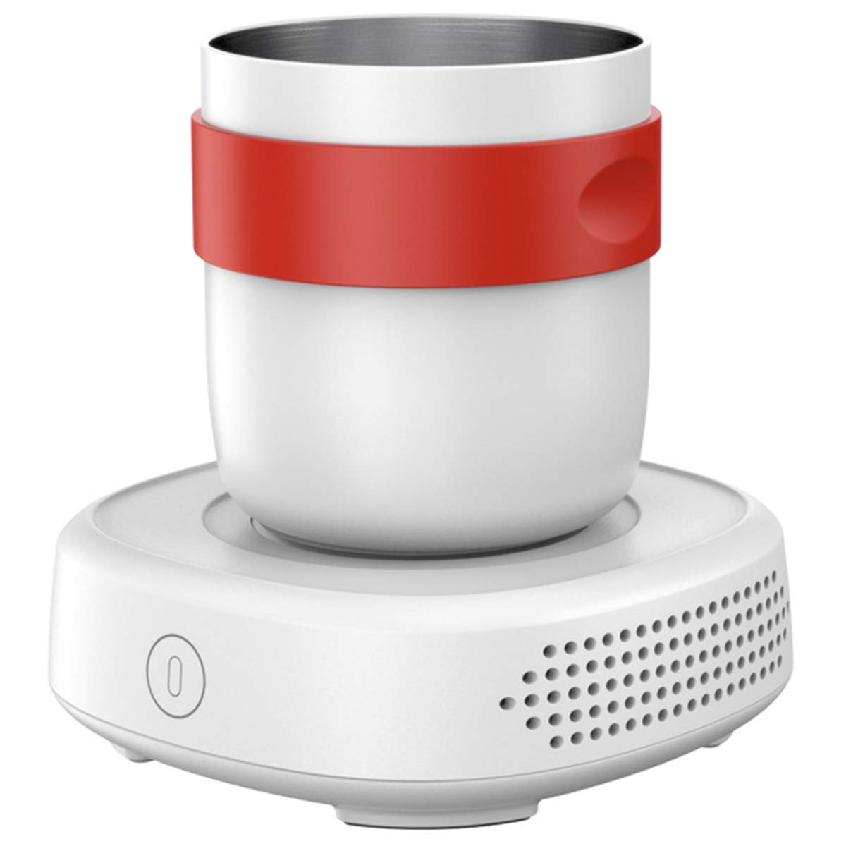 2-in-1 Smart Cup Cooler & Warmer for Coffee, Tea, Beer - Intelligent Temperature Control Desktop Beverage Warmer & Chiller - Perfect for Office, Home, Car Use (Heats & Cools Water, Milk, Drinks)