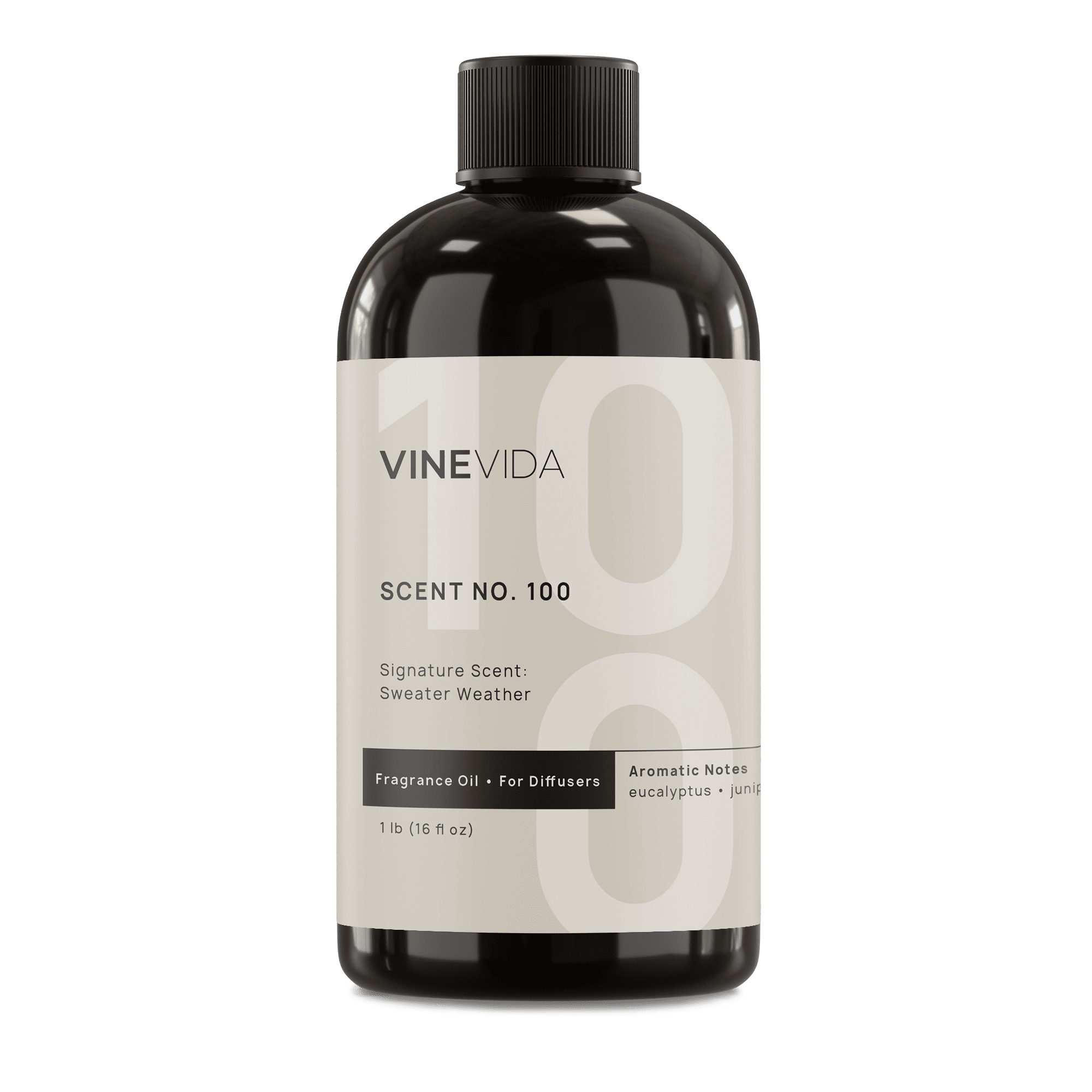 NO. 100 Fragrance Oil for Cold Air Diffusers - Sweater Weather Scent | Aromatherapy Essential Oil for Home, Office & Spa Relaxation