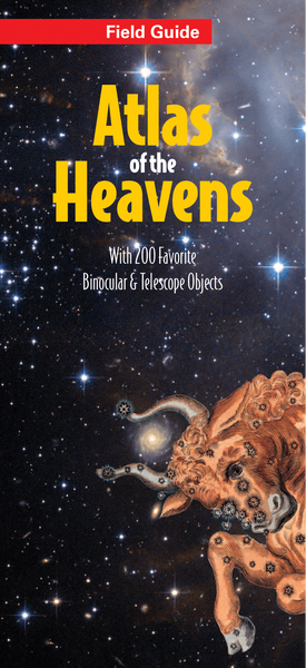 Atlas of the Heavens Field Guide - Astronomy Star Chart Book for Stargazing & Night Sky Observation - Perfect for Camping, Hiking and Outdoor Adventures