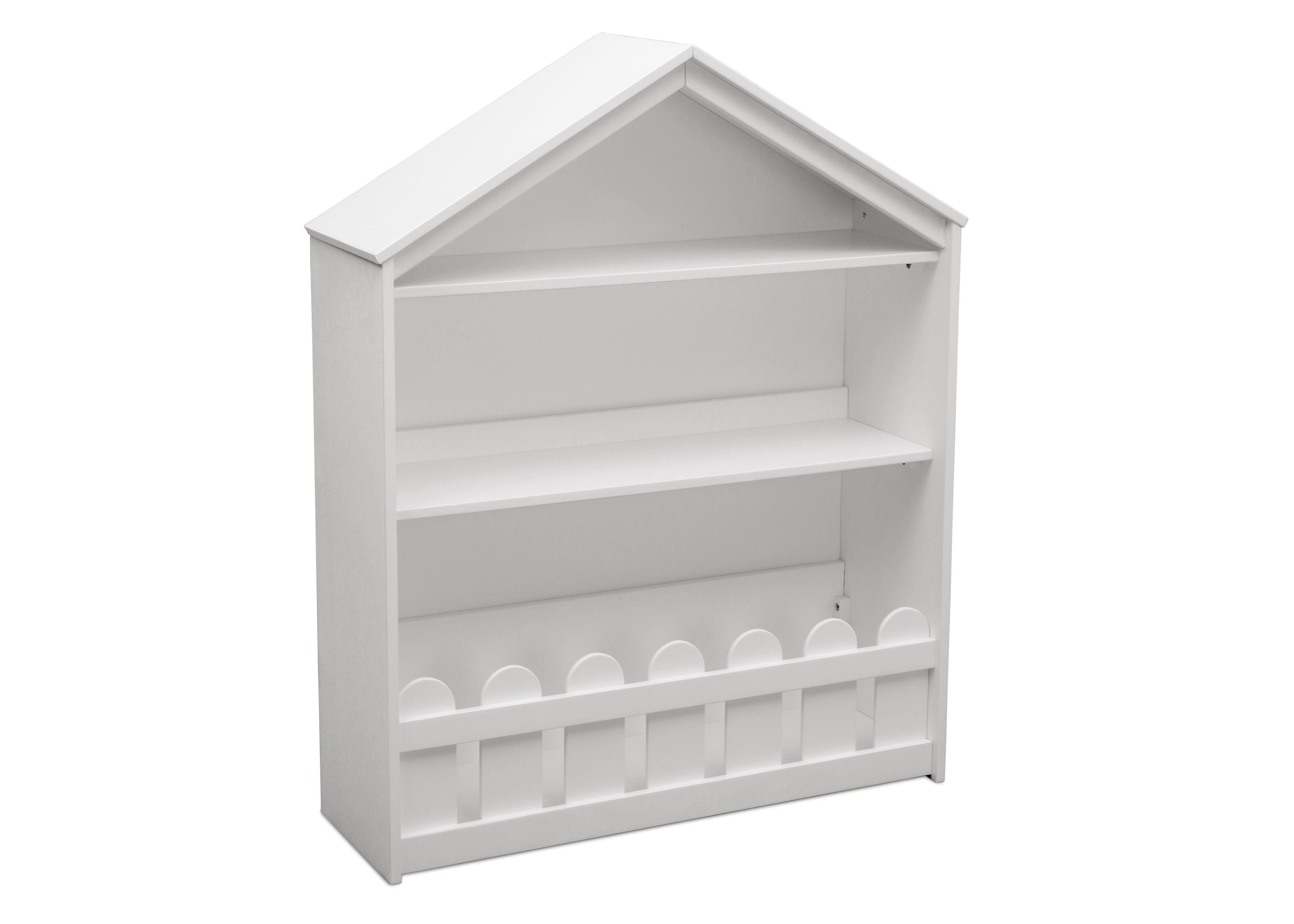 Happy Home Storage Bookcase - 5-Tier Wooden Bookshelf for Living Room, Bedroom & Office - Modern Organizer for Books, Toys & Decor - Perfect for Small Spaces & Home Organization