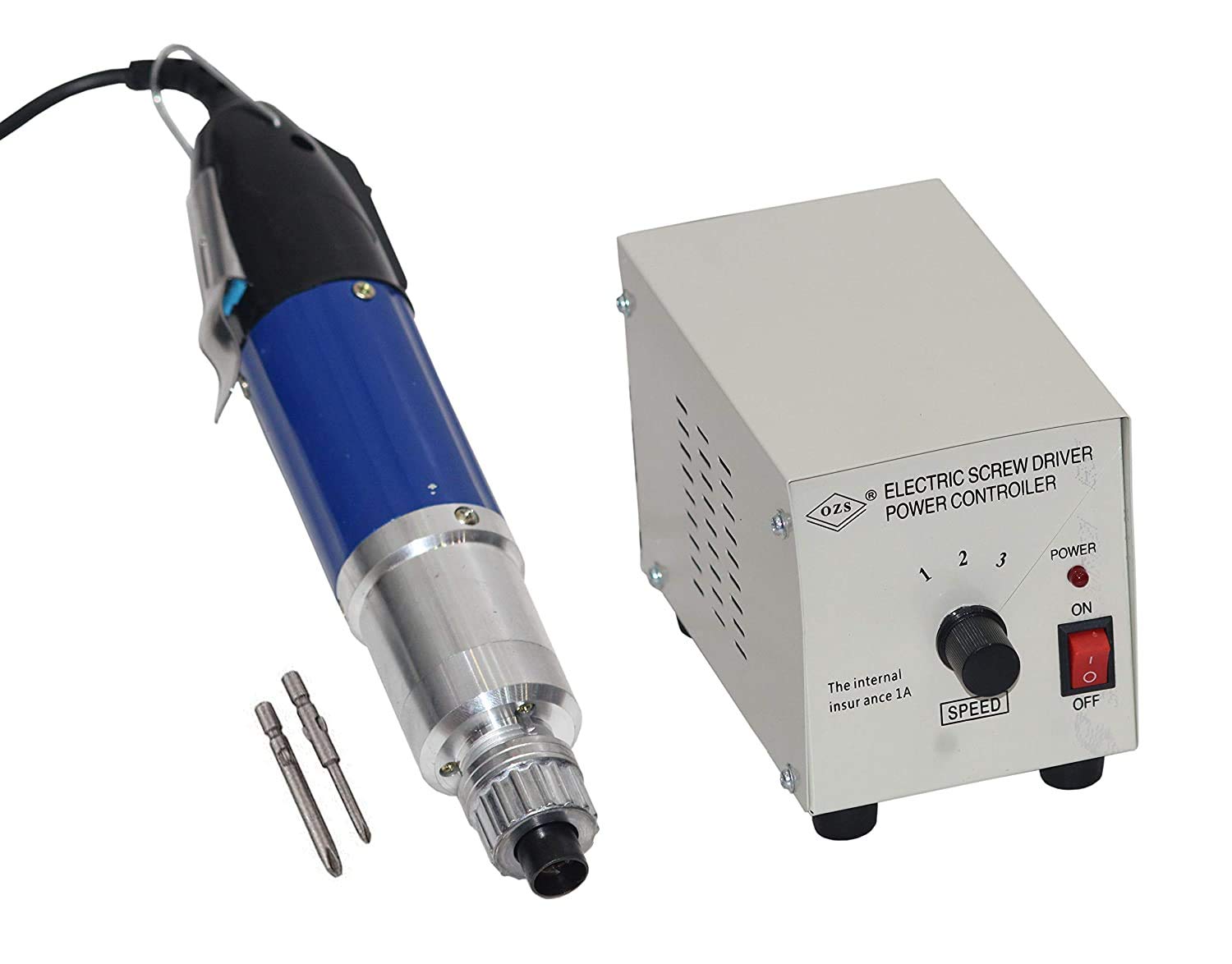 Global Statclean Systems Electric Screwdriver with Adjustable Torque Control - Perfect for DIY Projects, Home Repairs & Professional Assembly Work