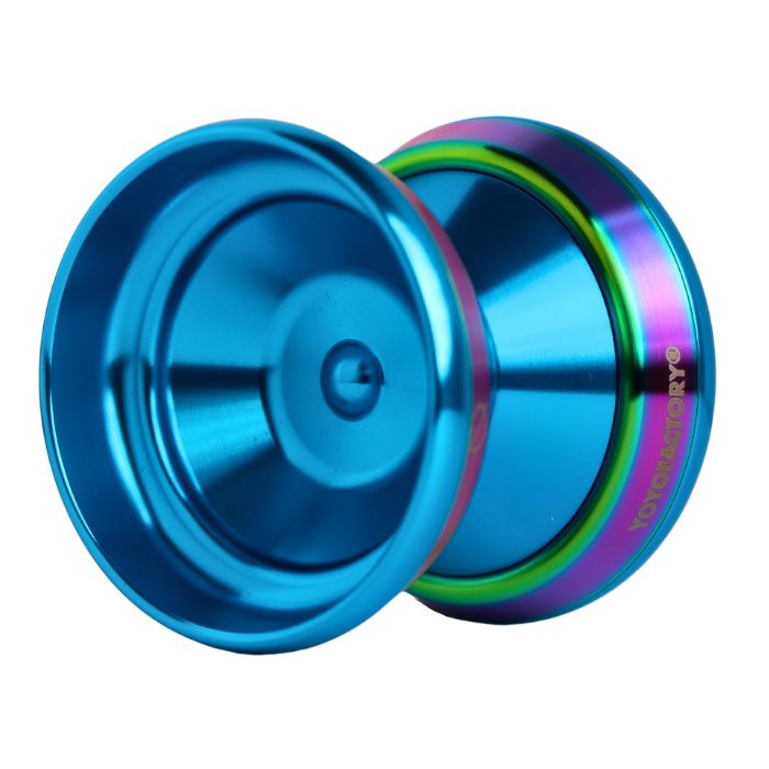 YoYoFactory IQ Bi Metal Professional Yo-Yo - High Performance Yoyo for Tricks & Competitions - Perfect for Beginners & Advanced Players - Great Gift for Kids & Adults