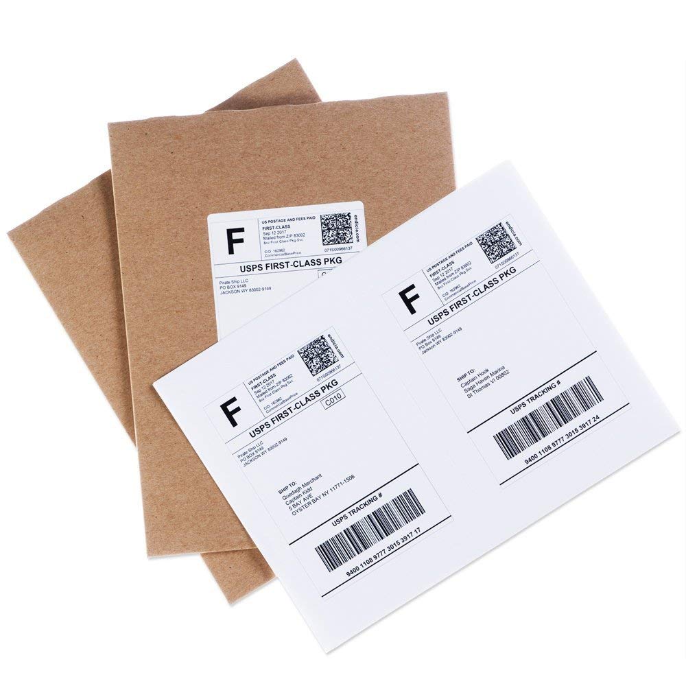 Orison DK-2205 Continuous White Labels - 62mm x 30.48m (2-3/7