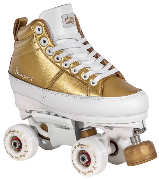 Chaya Kismet Barbiepatin Roller Skates for Women - Pink Quad Roller Skates with Light-Up Wheels, Outdoor & Indoor Skating, Rink, Park, Fitness & Fun