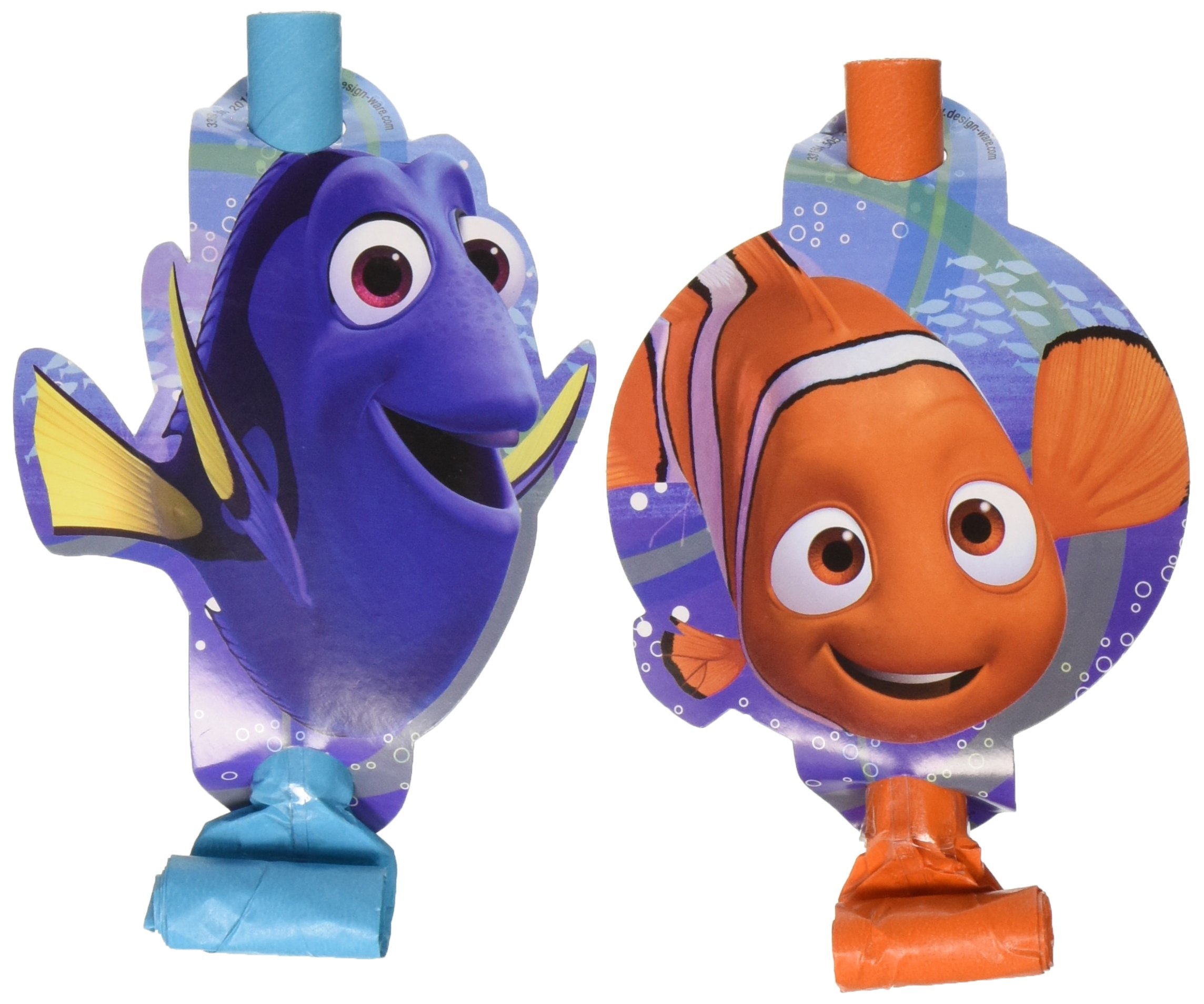 Finding Dory Party Supplies - 8pc Blowout Decorations for Kids Birthday, Baby Shower & Under the Sea Themed Events