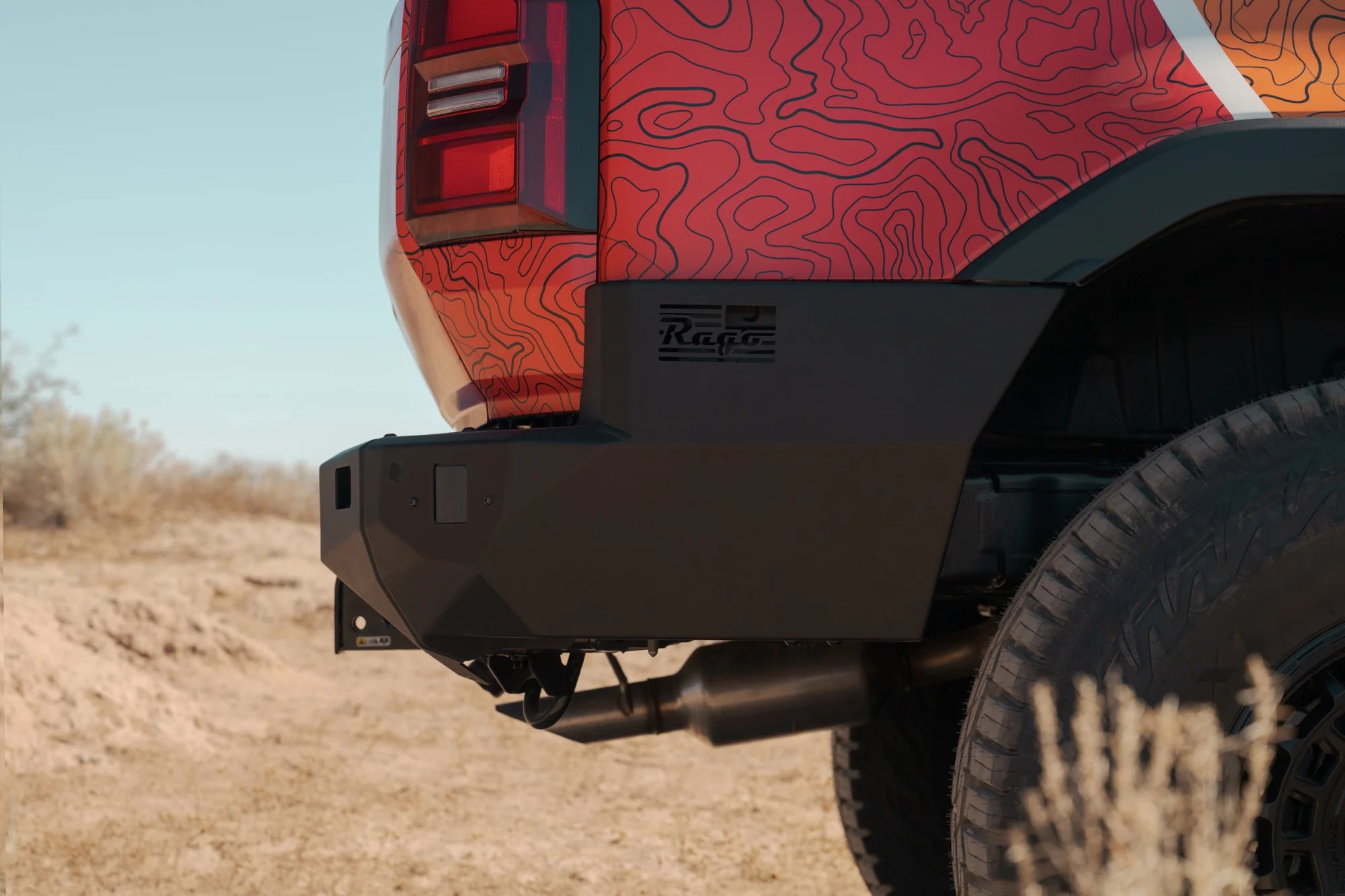 Rago Fabrication Rear Bumper Corner Panels for 2024+ Toyota Land Cruiser 250 | Heavy-Duty Off-Road Protection | Perfect for Trail Riding & Overlanding Adventures