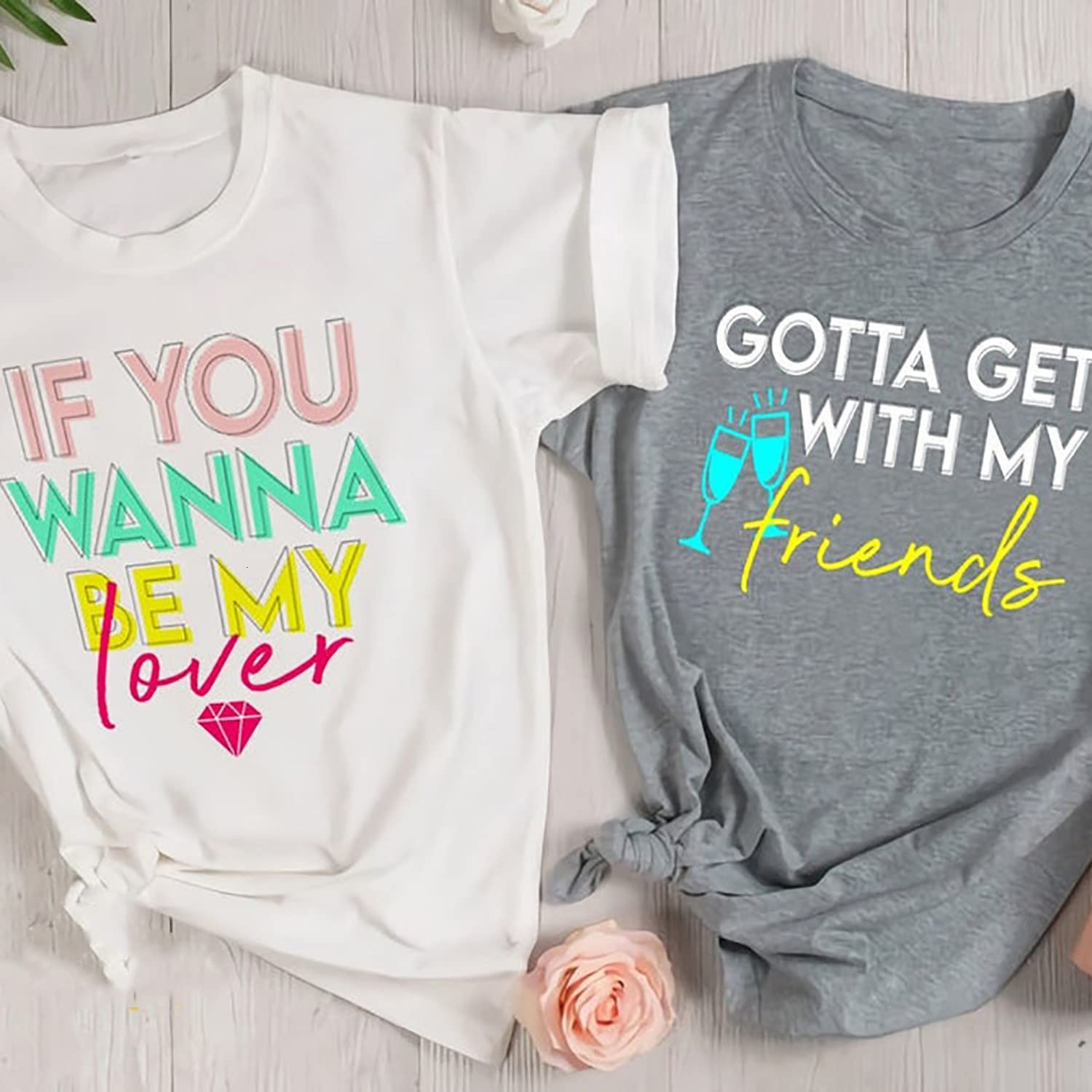 Bachelorette Bride T-Shirt | If You Wanna Be My Lover Wedding Shirt | Bridesmaid Team & Bride Squad Apparel | Fun Bridal Shower & Bachelorette Party Outfit for Bride and Friends