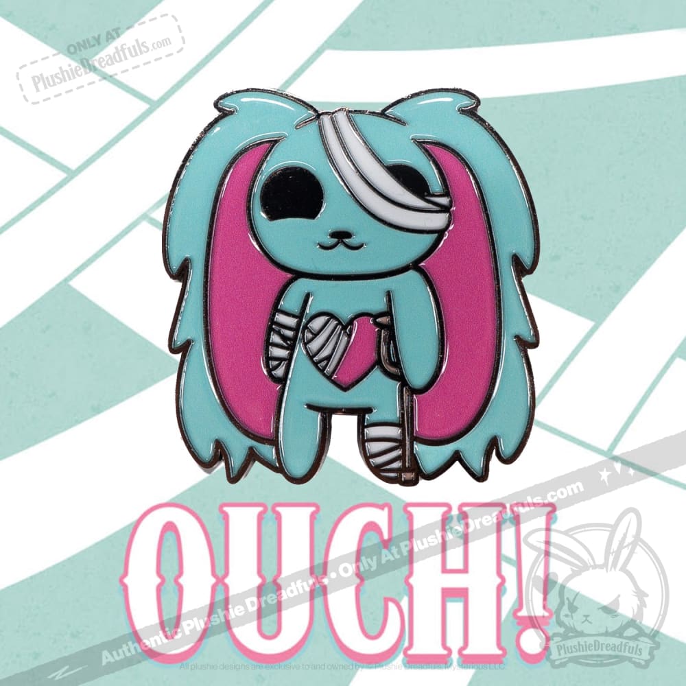 Plushie Dreadfuls 2-Inch Enamel Pin - Cute Kawaii Collectible for Backpacks, Jackets & Accessories