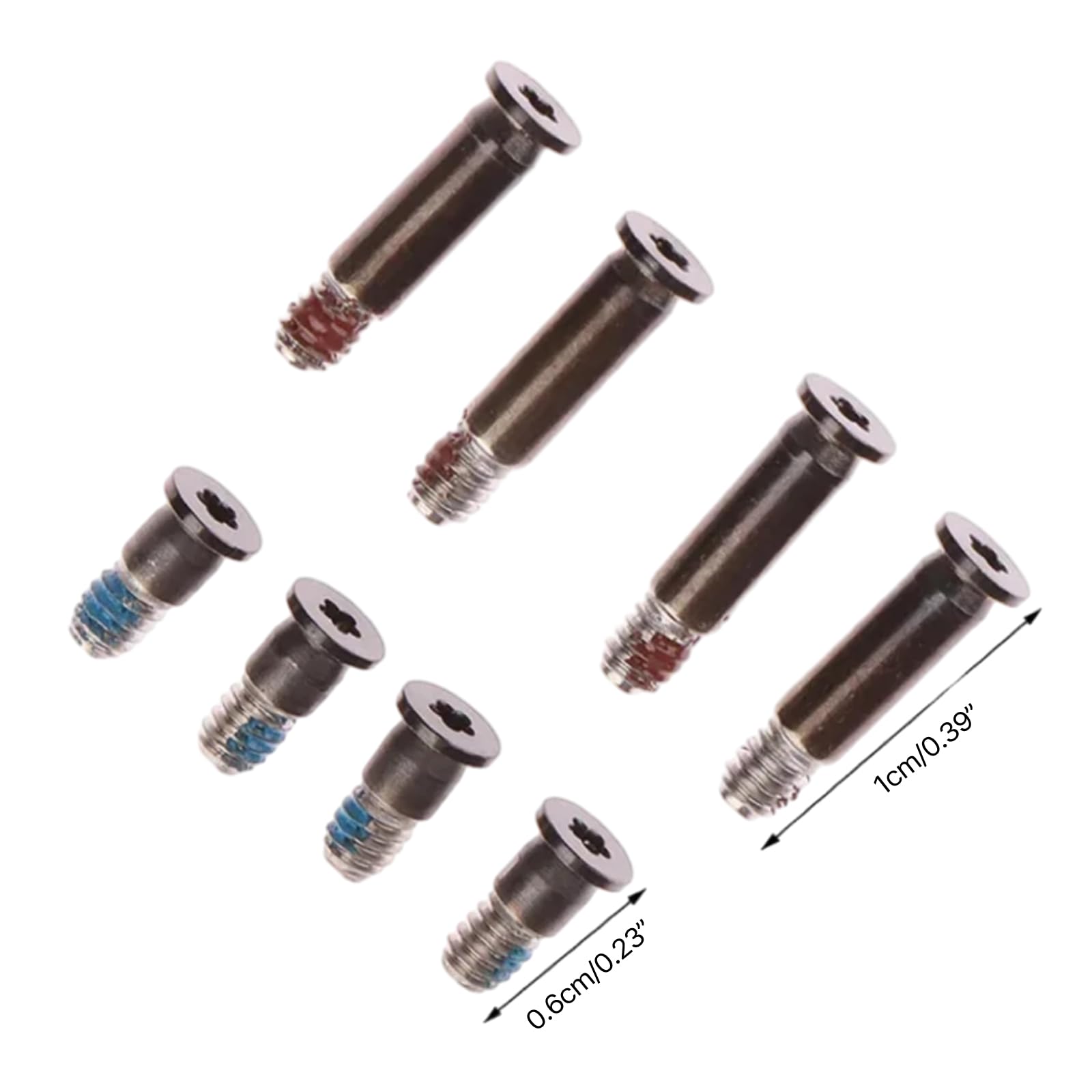HOOLRZI A2442 A2485 Laptop Screw Kit - 8PCS Replacement Screws for 14