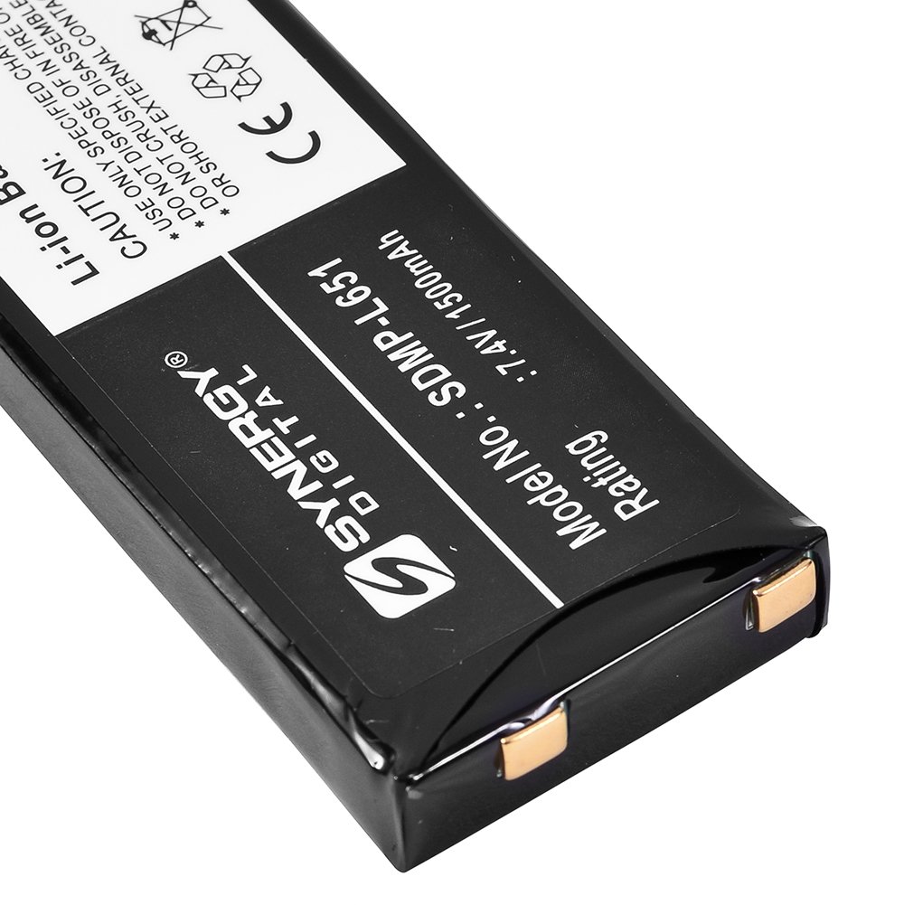Synergy Digital 2-Way Radio Battery - High Capacity 1500mAh Li-Ion 7.4V Replacement Battery for LI-7200 WX Walkie Talkie | Perfect for Outdoor Adventures, Construction Sites & Emergency Communication