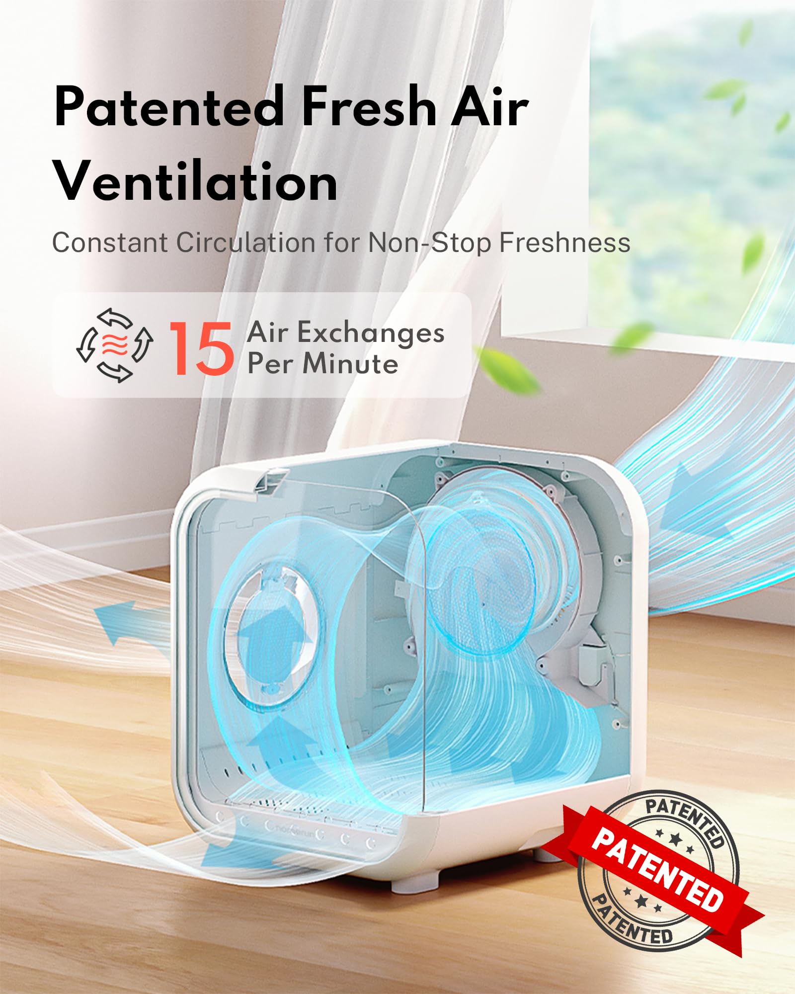 HomeRunPet Drybo Plus Automatic Pet Dryer Box - Ultra Quiet Smart Temperature Control 360° Efficient Drying for Cats & Small Dogs - Perfect for Grooming, Post-Bath Drying & Pet Spa Days