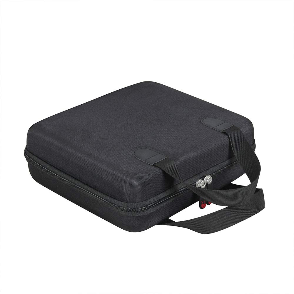 HERMITSHELL Hard Travel Case for BLACK+DECKER 20V MAX Cordless Drill/Driver LD120VA - Durable Storage Box with 30-Piece Accessories (Black) | Perfect for Job Sites, Home DIY Projects & Tool Organization