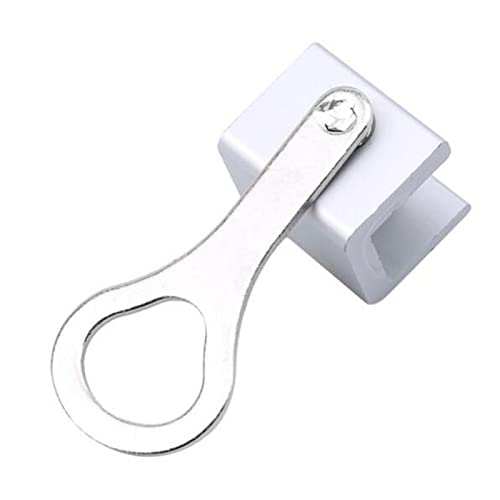 Adjustable Aluminum Window Security Lock - Child Safety Sliding Door & Window Restriction for Home Safety | Secure Windows & Doors for Kids, Pets & Burglary Prevention