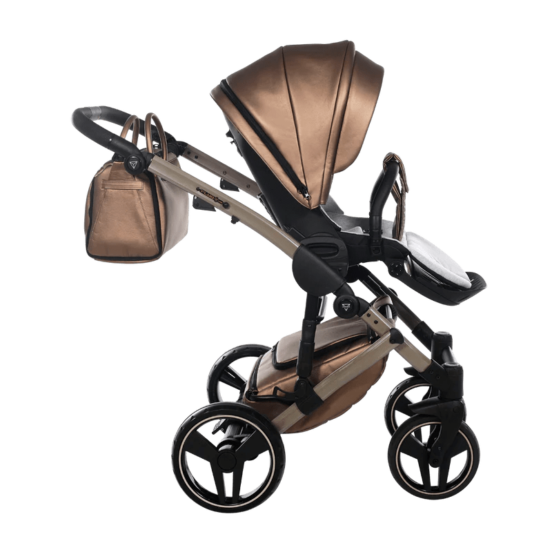 Junama Pilot Pram Stroller - Lightweight Baby Stroller with Adjustable Canopy & Storage Basket | Perfect for Travel, Shopping & Daily Walks