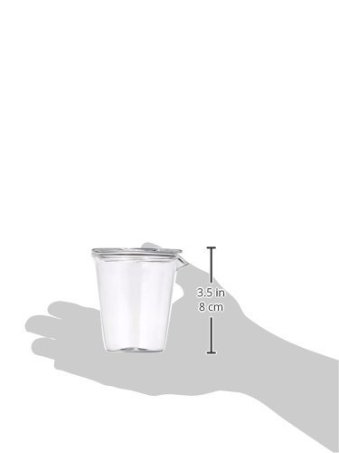 KINTO 8486 CAST Dressing Pitcher - 5.3 oz (150ml) Heat-Resistant Glass Pitcher - Microwave & Dishwasher Safe - Perfect for Salad Dressing, Sauces & Kitchen Storage