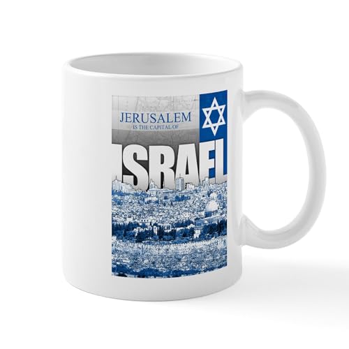 White - Jerusalem, Israel Mug