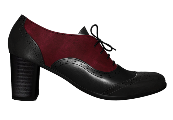Holborn Block Heel Shoes - Comfortable Women's Chunky Heel Pumps for Work, Office & Special Occasions